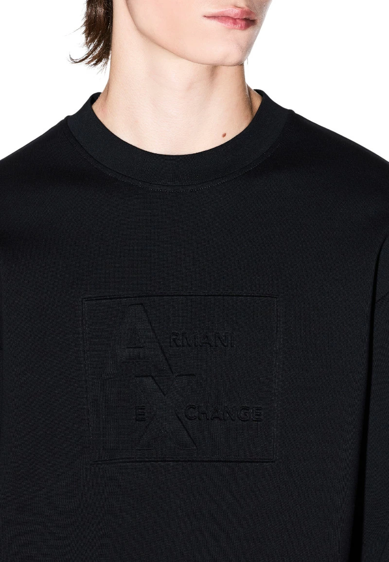 Duks për meshkuj Armani Exchange XM001371 AF13047, i zi [Madhësia: L]