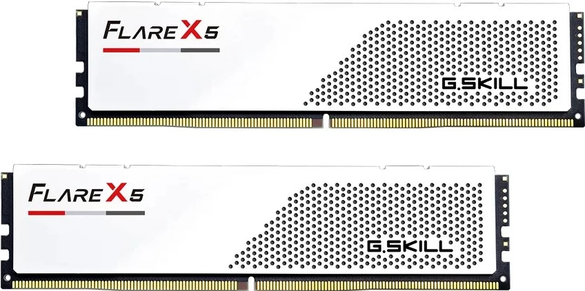 RAM Memorje G.SKILL Flare X5, 64 GB (2x32 GB), DDR5, 6000 MHz, Bardhë