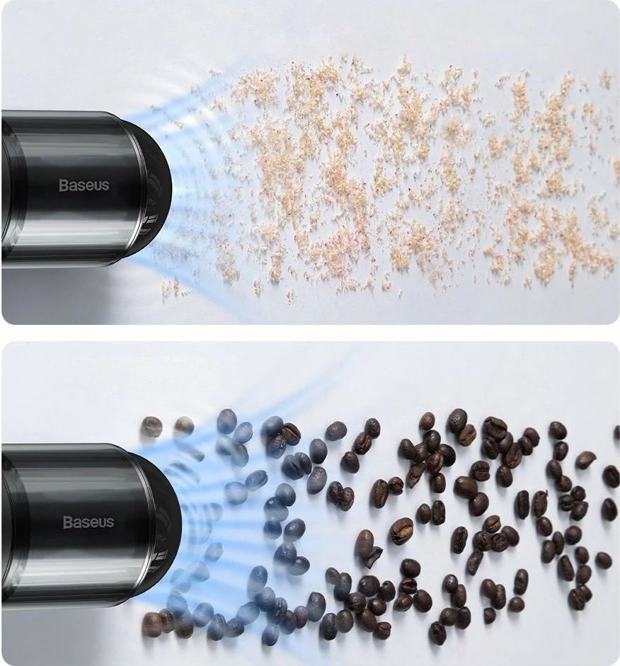 Fshesë me korrent pa kabllo Baseus A3, 135 W, 15000 Pa, USB-C, e zezë