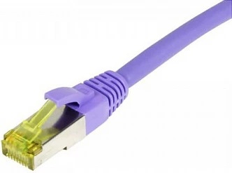 Kabllo rrjeti Synergy21 RJ45 CAT6A 2m 500MHz S/FTP, lila