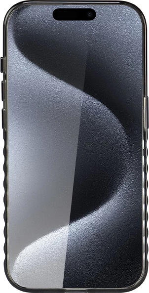 Mbështjellës Audi IML Big Logo MagSafe për iPhone 15 Pro, i zi