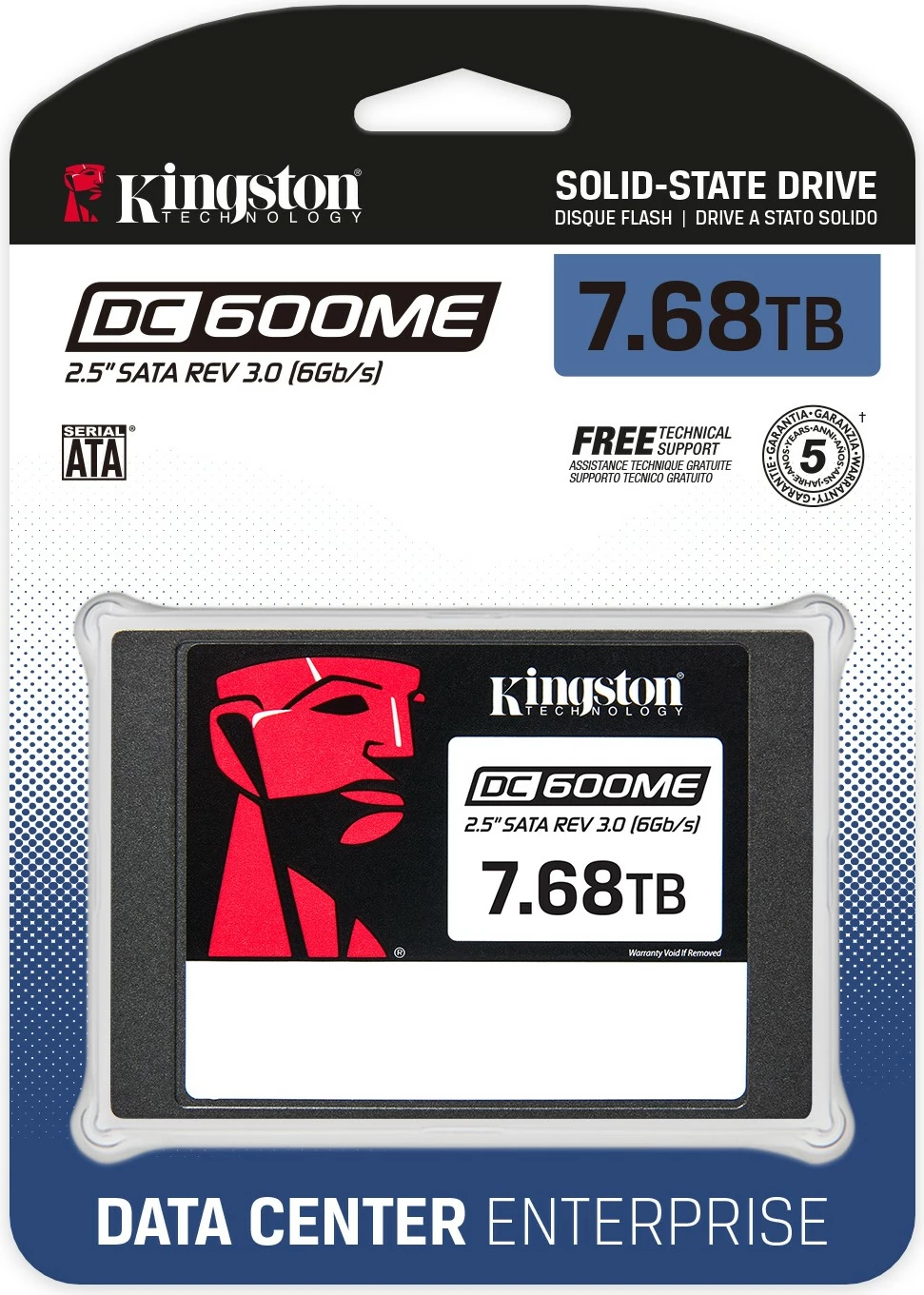 SSD Kingston DC600ME 7.68TB 2.5" SATAIII