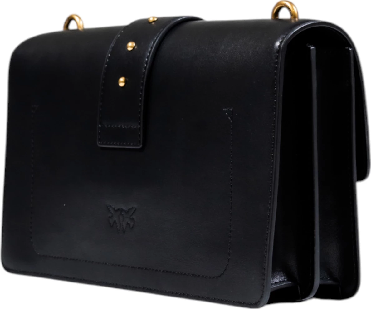 Çantë krahu Pinko Love One Classic ST. CL Vitello 105857, e zezë