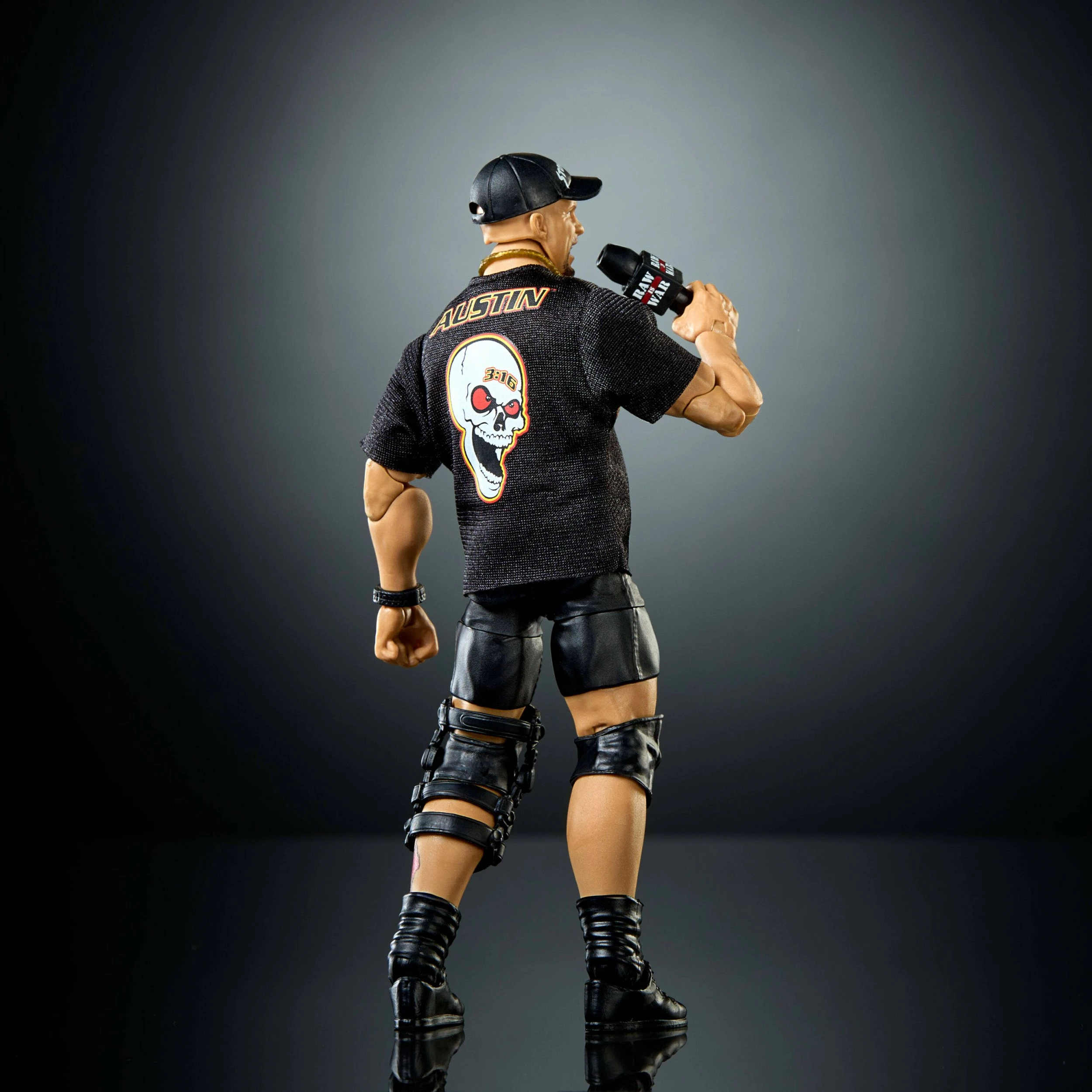Figurinë aksioni Mattel WWE Elite Collection Stone Cold Steve Austin JHT52, 15 cm, me aksesorë