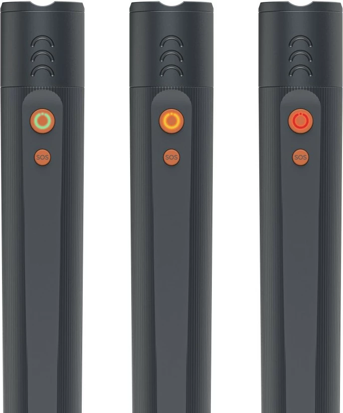 Elektrik dore Hama 228607 1200 lm 300 m zoom i rikarikueshëm IP44 USB-C, e zezë