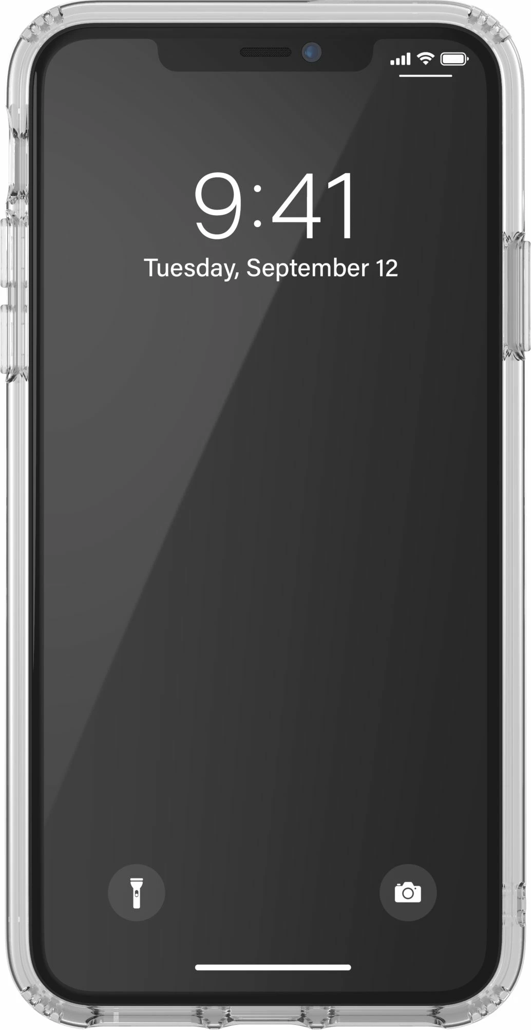 Mbështjellës Adidas Originals OR Protective Clear Case Big Logo FW19/SS20 për iPhone 11 Pro Max, transparent