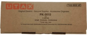 Toner, Utax PK-3010 1T02T90UT0 rendiment 12500 faqe standard, e zezë