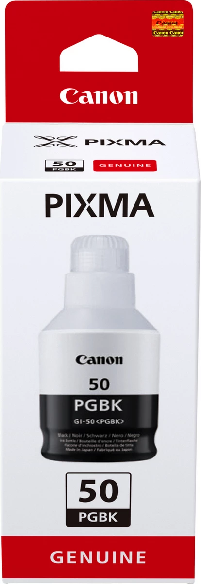 Shishe bojë printeri Canon GI-50 PGBK 3386C001 standard e zezë