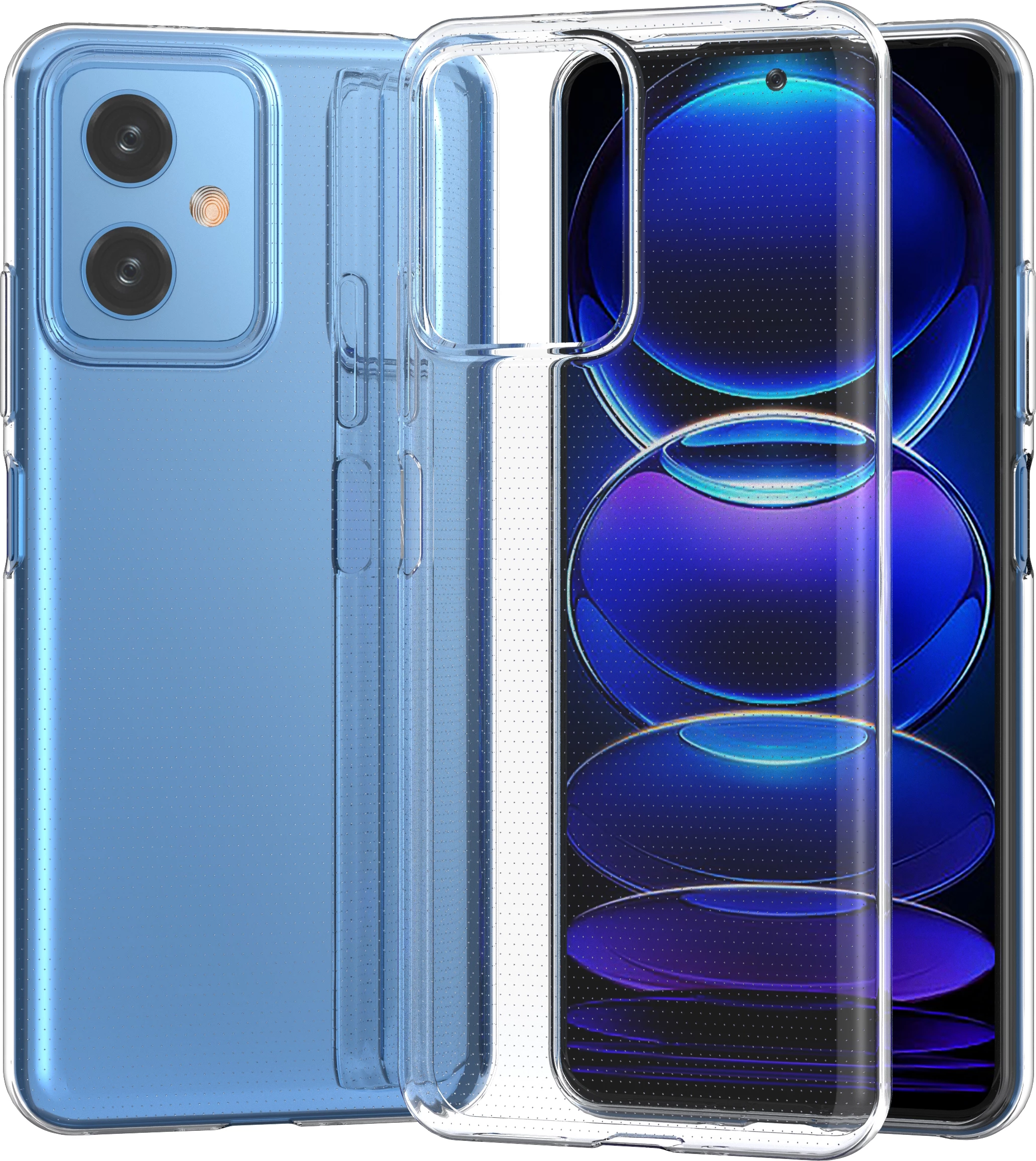 Mbështjellës Hurtel Ultra Clear 0.5mm për Xiaomi Poco X5 5G / Redmi Note 12 5G, Transparent
