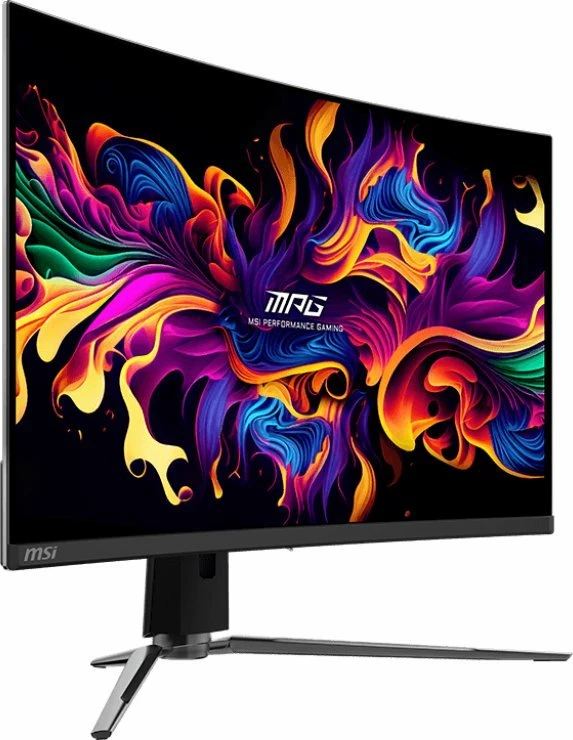 Monitor MSI MPG 321CURX QD-OLED 31.5\" 4K UHD 240Hz i lakuar 1700R, zi