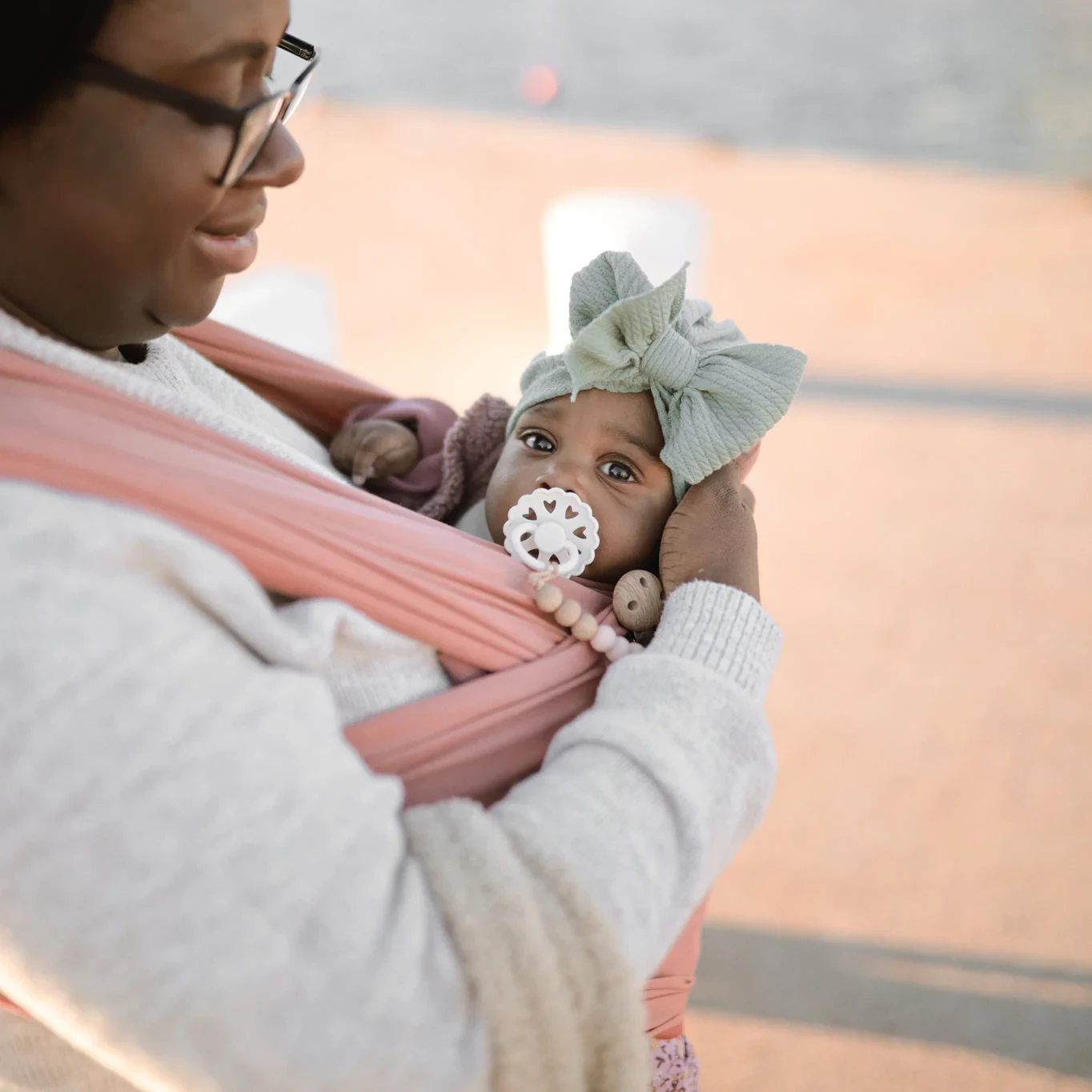 Biberon FRIGG Fairytale, 6-18 muaj, 2 copë, e bardhë/rozë