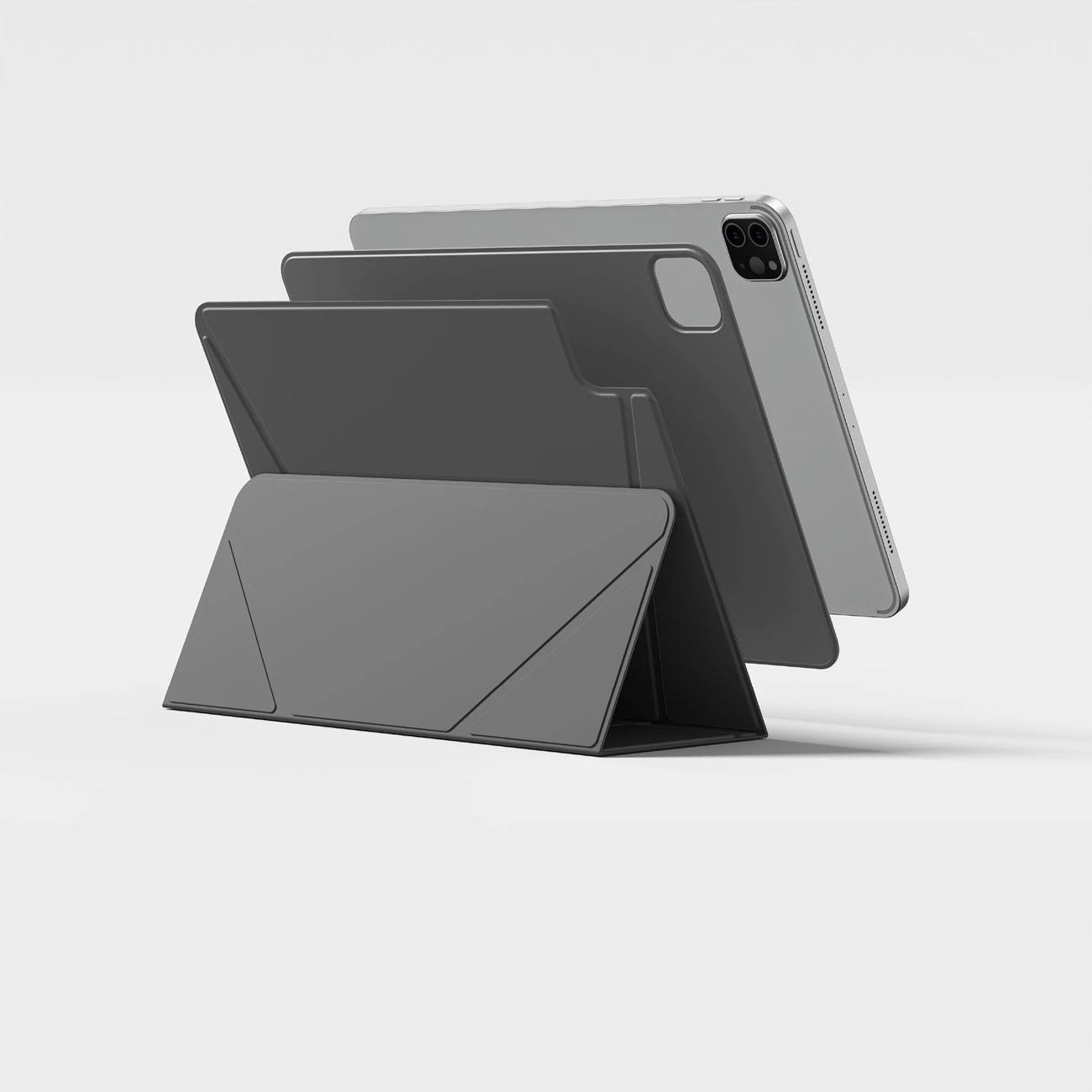 Mbështjellës tabletë, AmazingThing, Matte Pro Mag Folio with Stand, për iPad Air 11" M3 (2025), magnetik me qëndrim, i zi