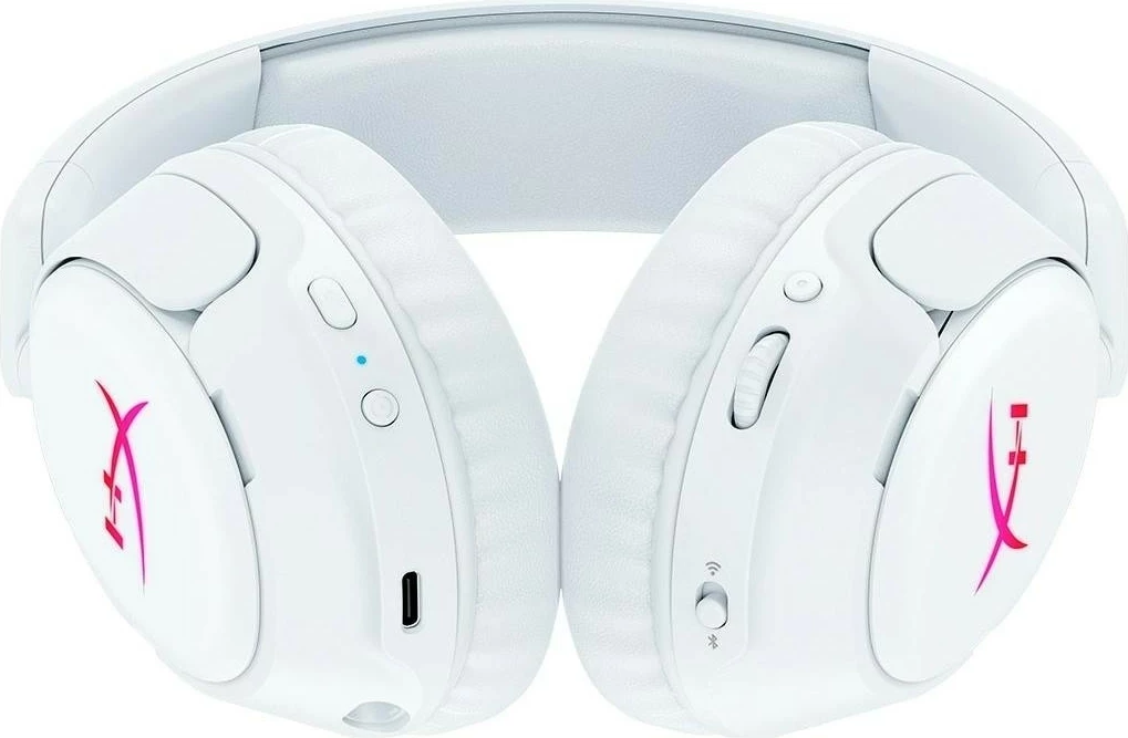 Kufje HyperX Cloud Flight 2 wireless, mikrofon i ndashëm, bardhë