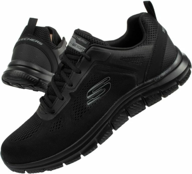 Atlete për meshkuj Skechers, të zeza [Madhësia: 47.5]