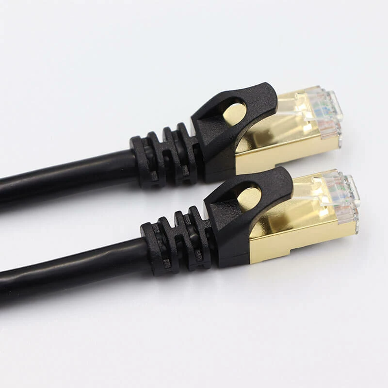 Kabllo rrjeti Moye Connect Cat.7 5m RJ45 F/FTP, e zezë