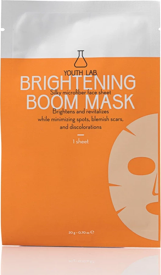Maskë për fytyrë Youth Lab, Brightening Boom Mask,
