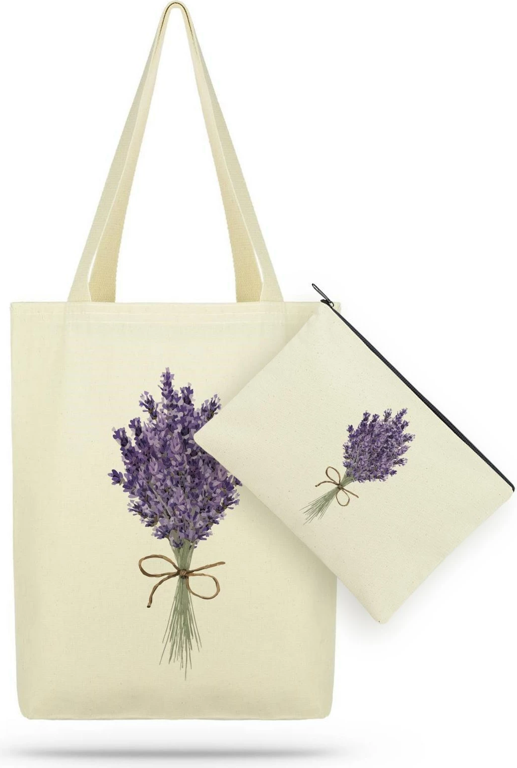 Set çantë tote me portofol, ngjyrë krem, Zoozie Bags, 1357