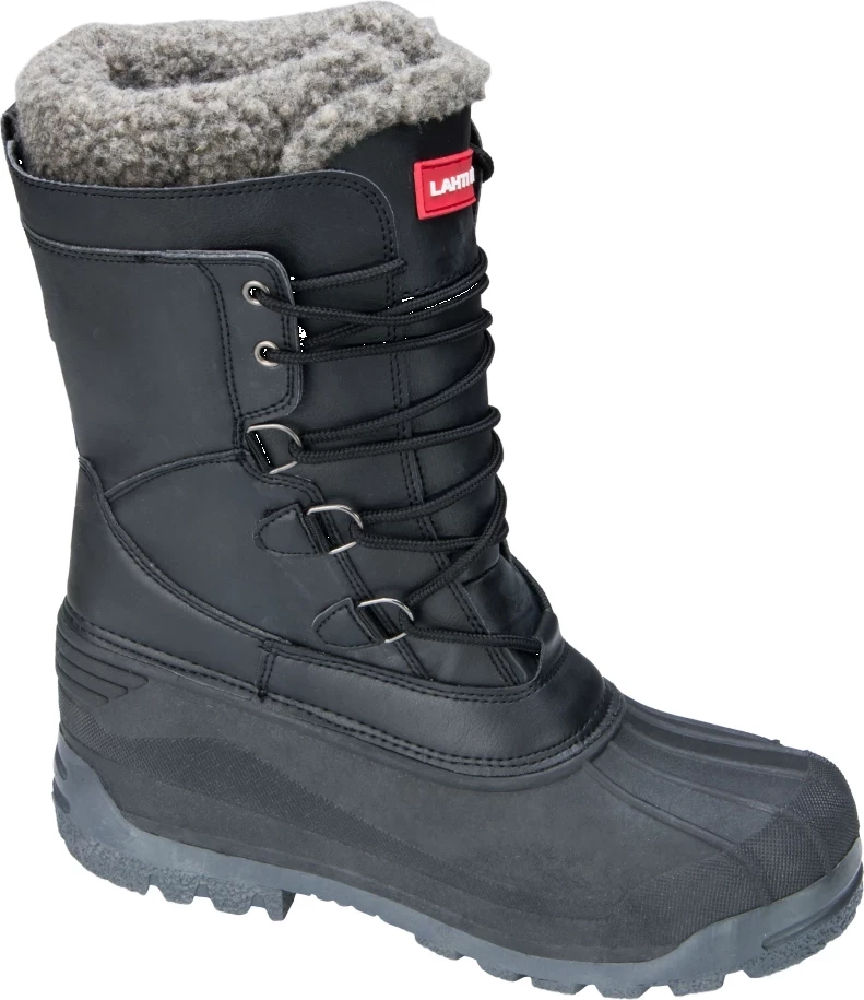Çizme bore të gjata LAHTI PRO L30802, size 44, me lesh artificial të brendshëm, Zezë