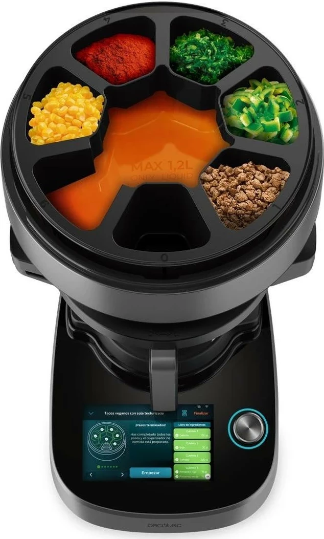 Procesor ushqimi Cecotec Mambo CooKing Unique, 4.5L, 2200W, hiri