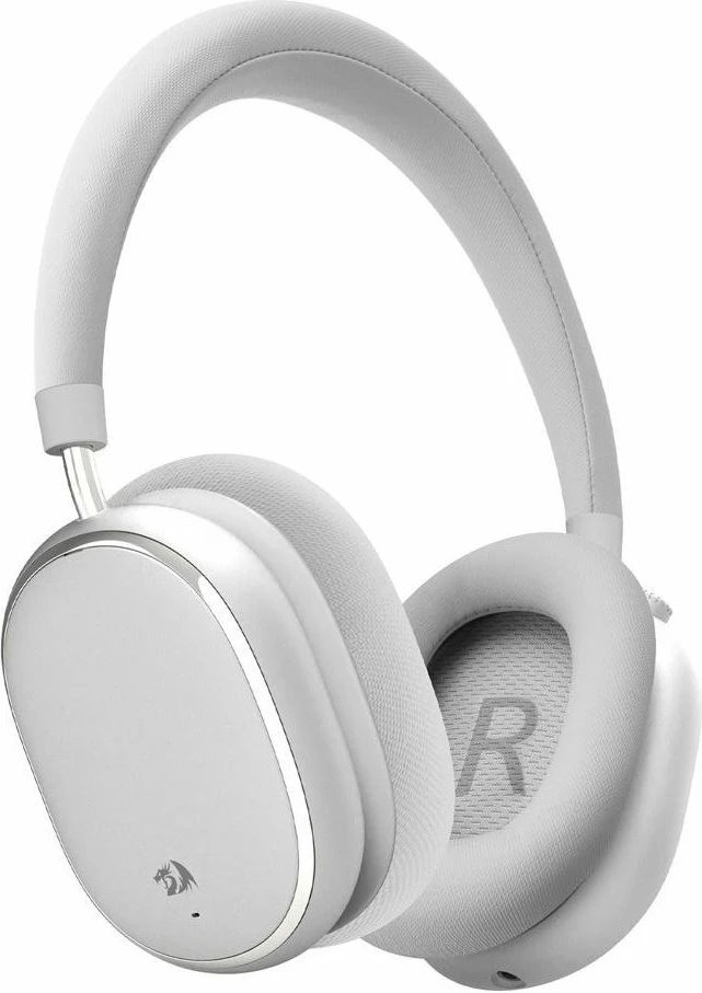 Kufje Redragon VibeCore 700NC H620, wireless me ANC, 1000mAh/deri 100 orë, 3.5mm + USB-C, të bardha