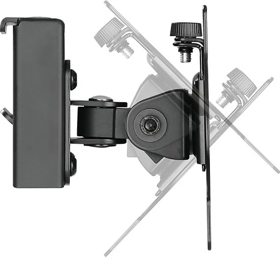 Mbajtëse monitori LogiLink Slatwall Pivot, 13"-27", e zezë