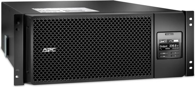 UPS online, APC, Smart-UPS SRT6KRMXLI 6000VA RM, dy-konvertim, USB, e zezë