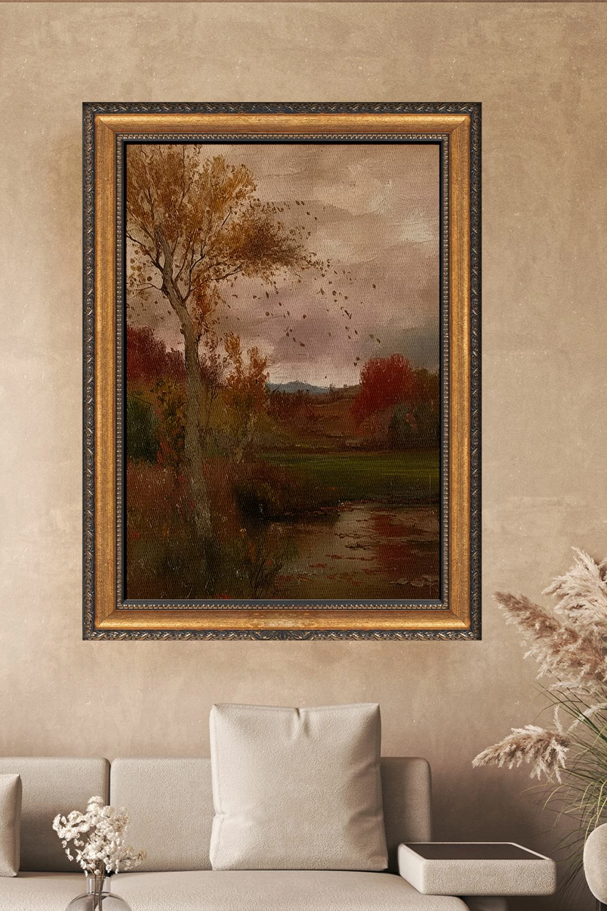 Pikturë dekorative në kanavacë me kornizë, Wallity, ATCRCVCNVSMDL10 - 50x70cm