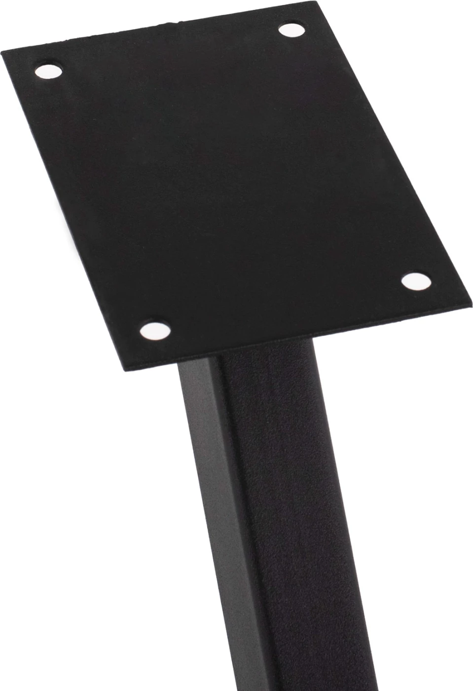 Bazë për tavolinë FH5917, metal i zi, dy kryqëzim, 130x72x71,5H cm