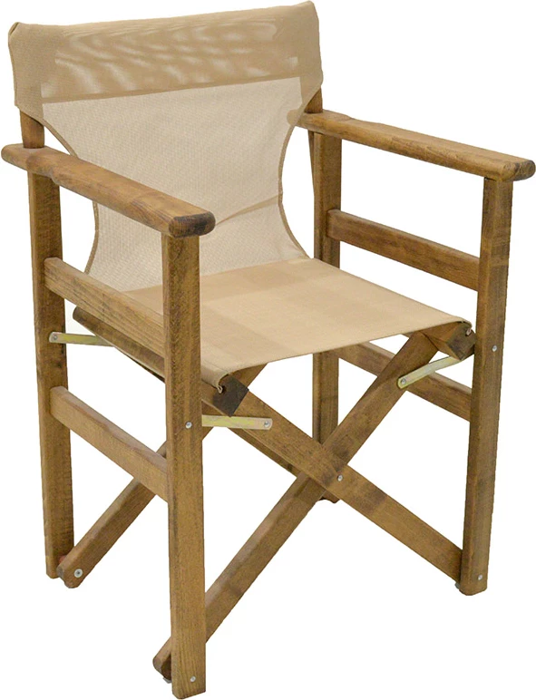 Karrige regjisori, kornizë Retto, dru ahu, ngjyrë arre - PVC transparente