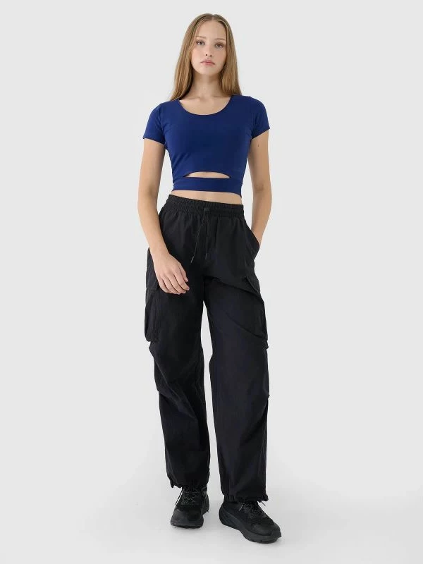 Maicë crop top për femra 4F