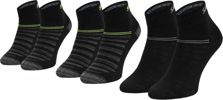 Çorape për femra Skechers, të zeza