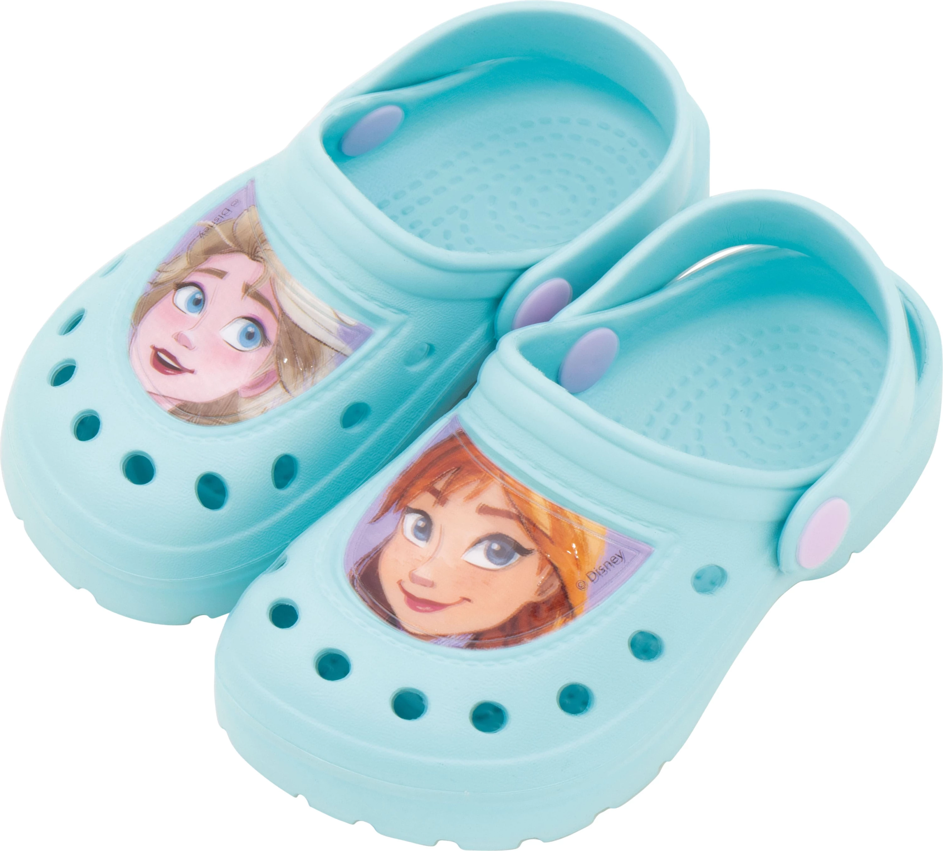 Papuqe Disney Eva Clogs W/Badge Frozen 8318 (Gjelbërt, 24)