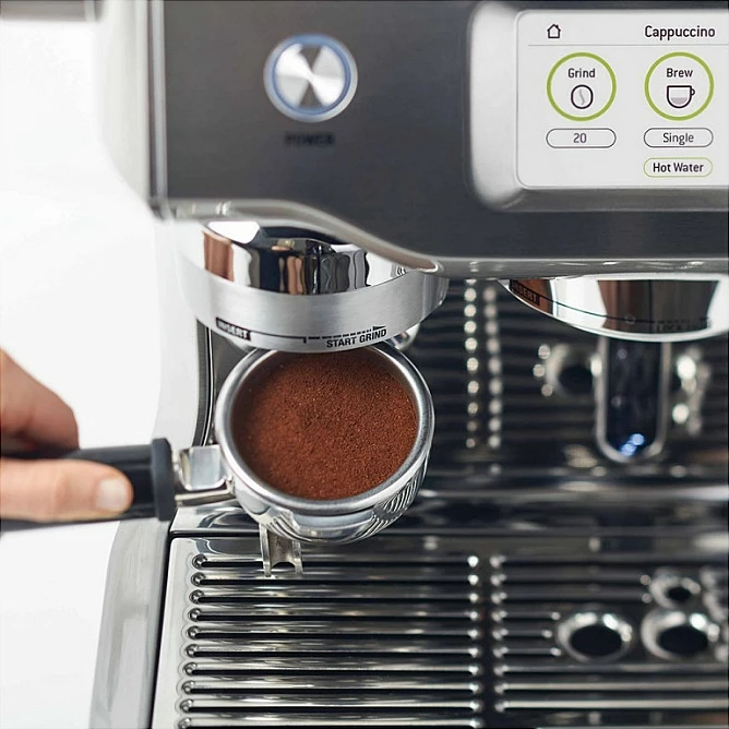 Aparat kafeje espresso Sage Oracle Touch, automatik, mulli i integrum, 15 bar, 2.5 L, black steel