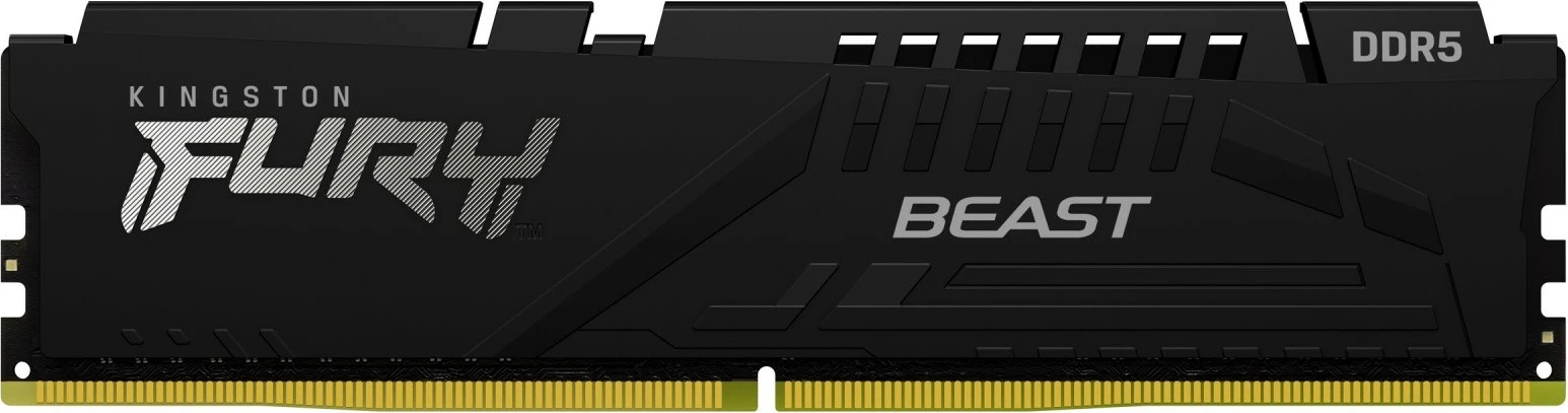 RAM Memorje Kingston FURY Beast DDR5, 16GB (1x16GB), 5600MHz, CL36, e zezë
