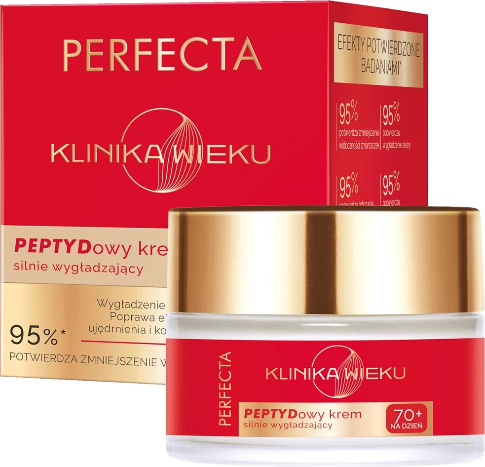 Krem për fytyrë për femra Perfecta Age Peptide Intensive Smoothing Day 70+, 50ml