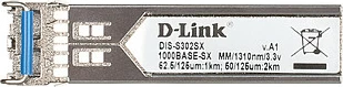Transceiver SFP D-Link DIS-S302SX, mini-GBIC, 1 port, 1000 Mbit/s, silver