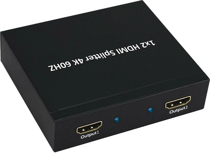 HDMI splitter VALUE 1x2 4K 60Hz, metal, i zi