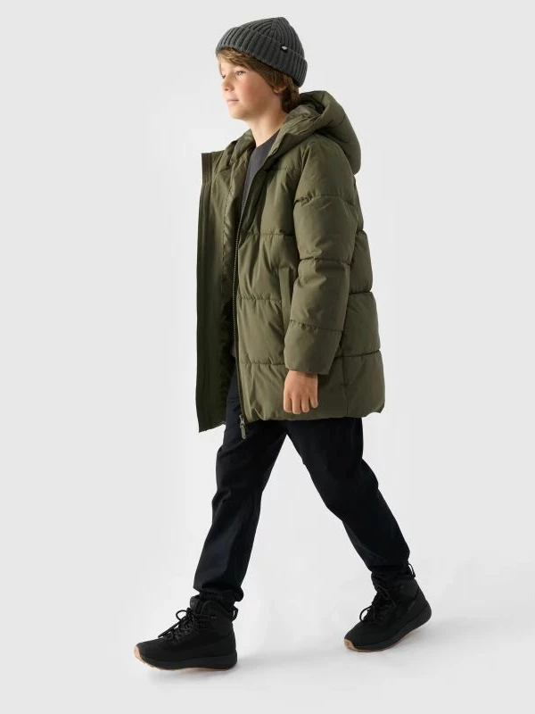 Pallto dimri për djem 4f, e kaltër