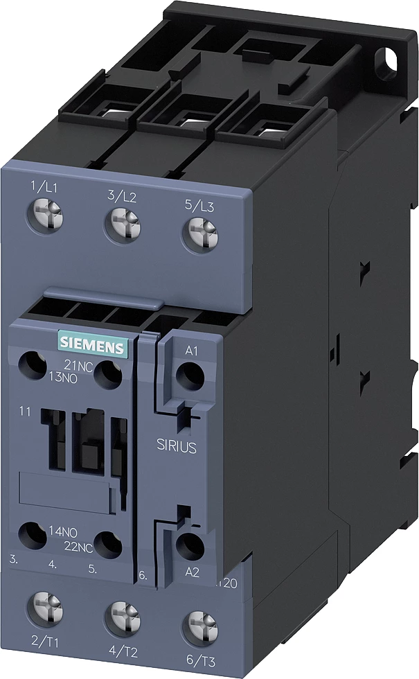Kontaktor Siemens 3RT2035-1AP00 – 18.5 kW, 41A, 3 pol, 230V AC, 1NO+1NC