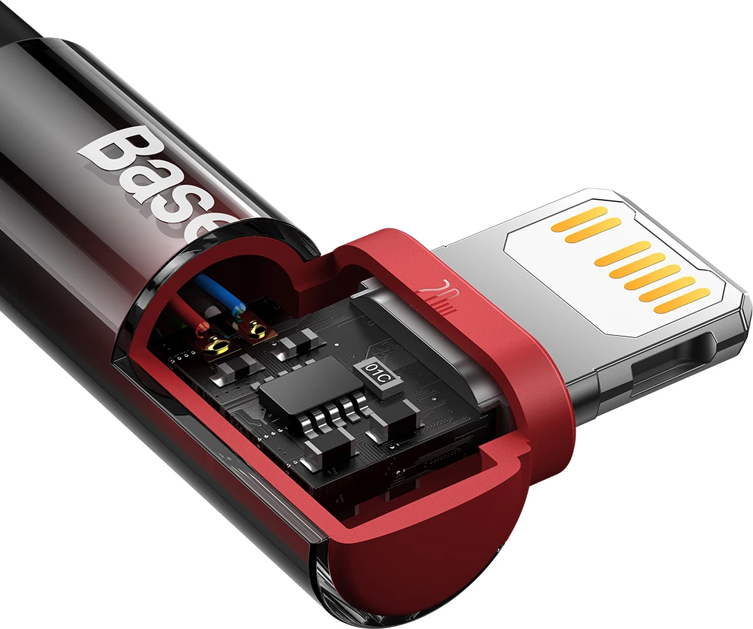 Kabllo Baseus MVP 2, USB-C në Lightning, 1m, 20W, Kuqe