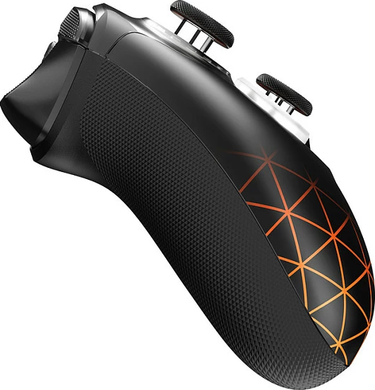 Kontroller (Gamepad) GameSir G7 Zenless Zone Zero, USB-C, me kabllo dhe pa kabllo, 1200 mAh, Zi/Portokalli