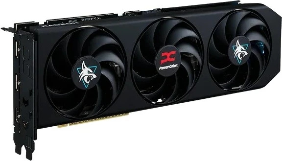 Kartelë grafike PowerColor RX 9060 XT Hellhound, 16 GB, GDDR6, e zezë