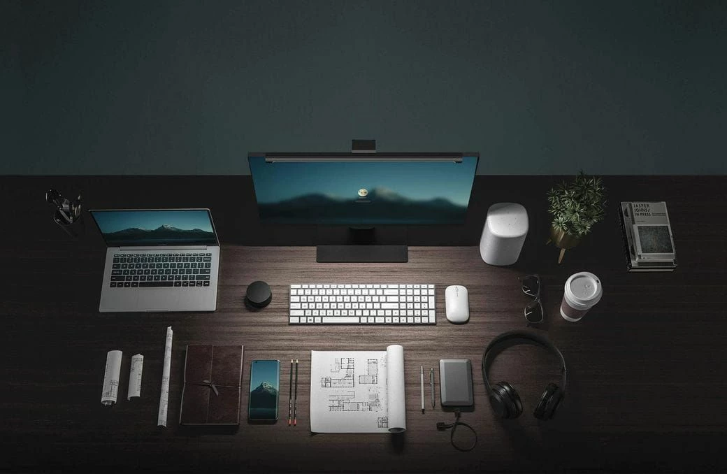 Lampë monitori Xiaomi Mi Computer Monitor Light Bar MJGJD01SYL (BHR4838GL), Ra95, temperaturë ngjyre e rregullueshme, me telekomandë wireless, e zezë