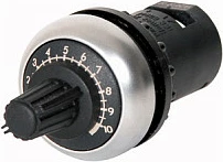 Potenciometër Eaton M22-R10K 10kΩ, 0.5W, 250V, montim përpara