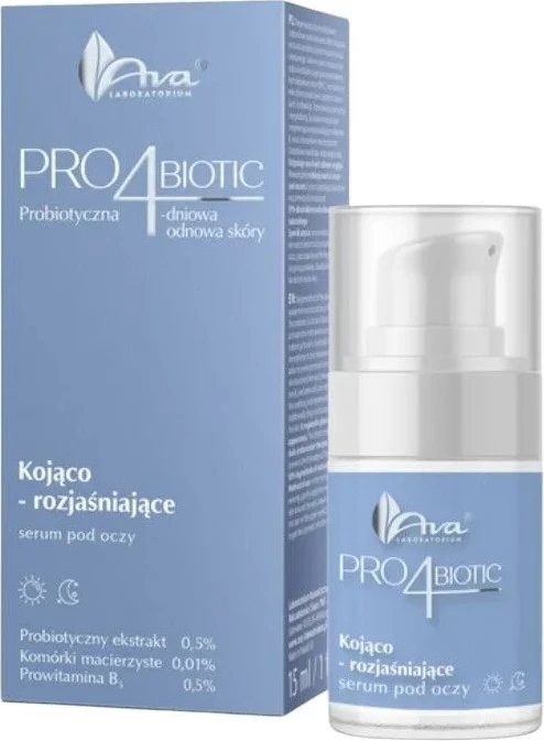 Serum për sy për femra Ava Laboratorium Pro4Biotic Soothing and Brightening, 15ml