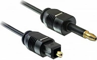 Kabllo optike audio DeLOCK Toslink në Mini-Toslink, 2 m, e zezë