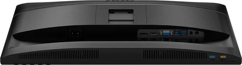 Monitor AOC 24E4U 24\" FHD IPS 120Hz HDR me USB hub, altoparlantë, ergonomik, i zi
