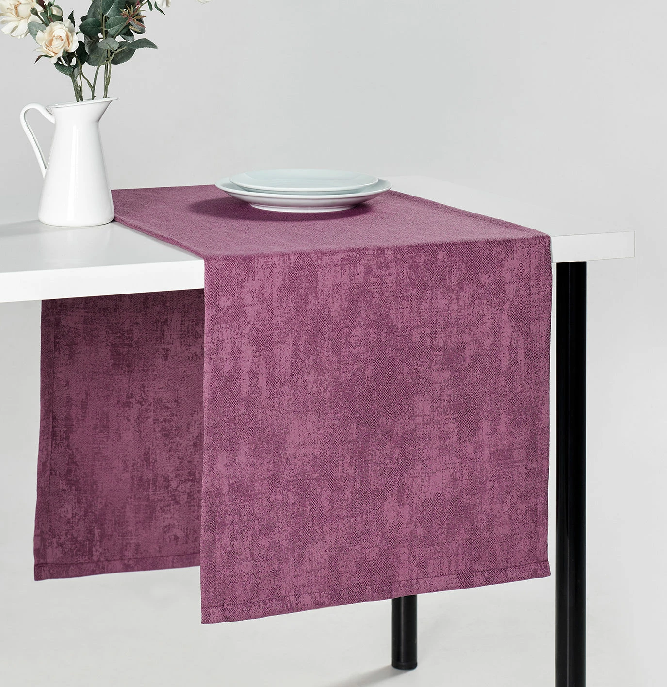 Raner Hermia, Milano, ngjyrë damson, 45x150cm