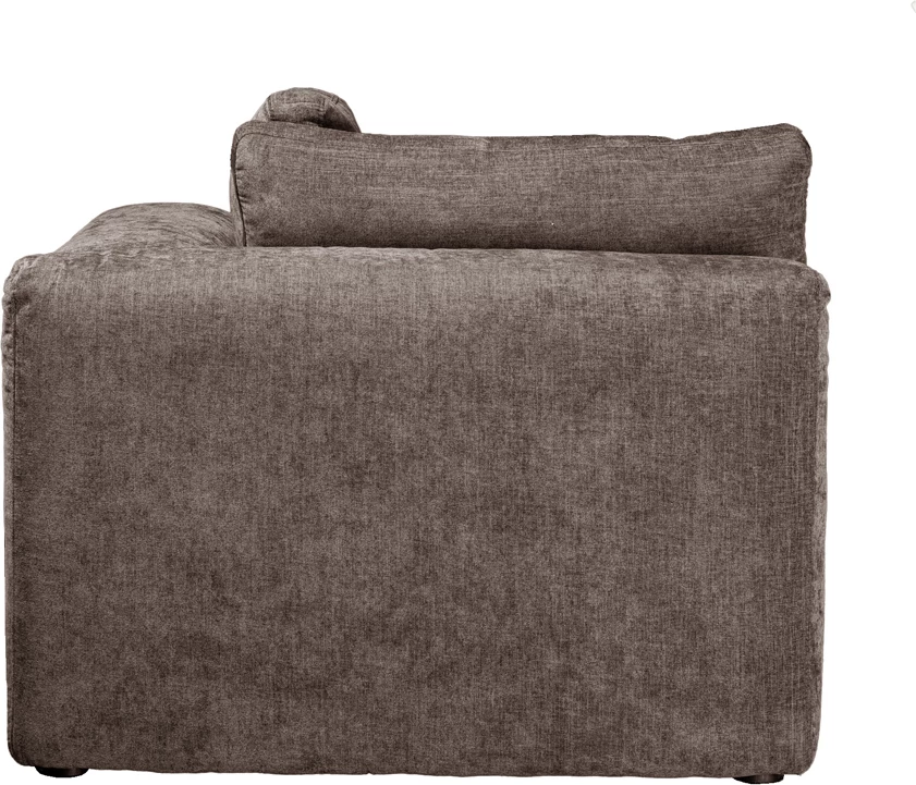 Fotelë këndore BOX me krah të kthyeshëm, ngjyrë kafe Vogue 5, 107x107x85