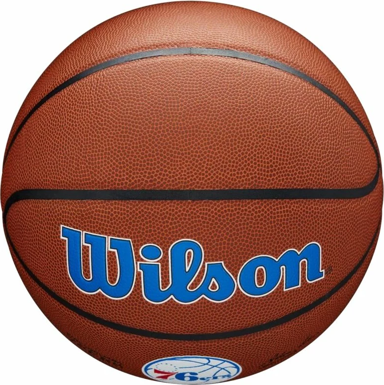 Atlete për basketboll Wilson, modeli Team Alliance Philadelphia 76ers, ngjyrë kafe [Madhësia: 7]